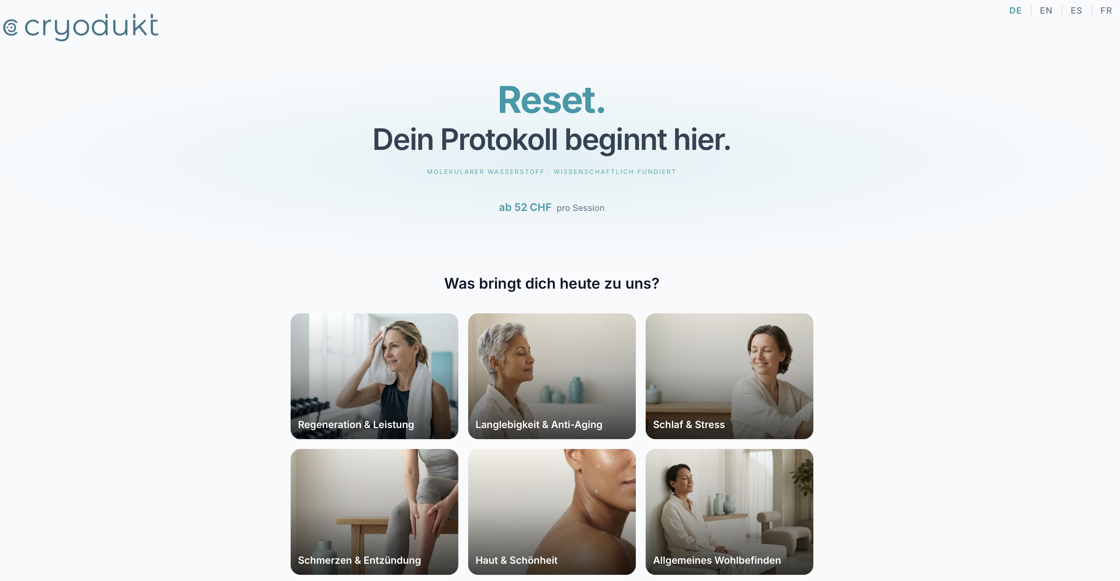 Step 2 — Goal selection