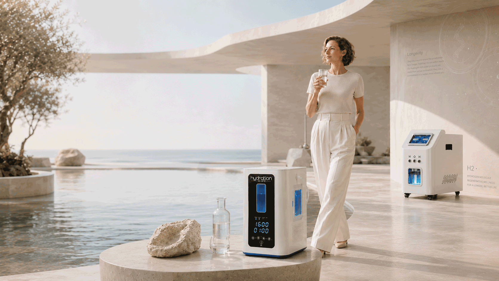 Molecular hydrogen inhalation routines for everyday wellness