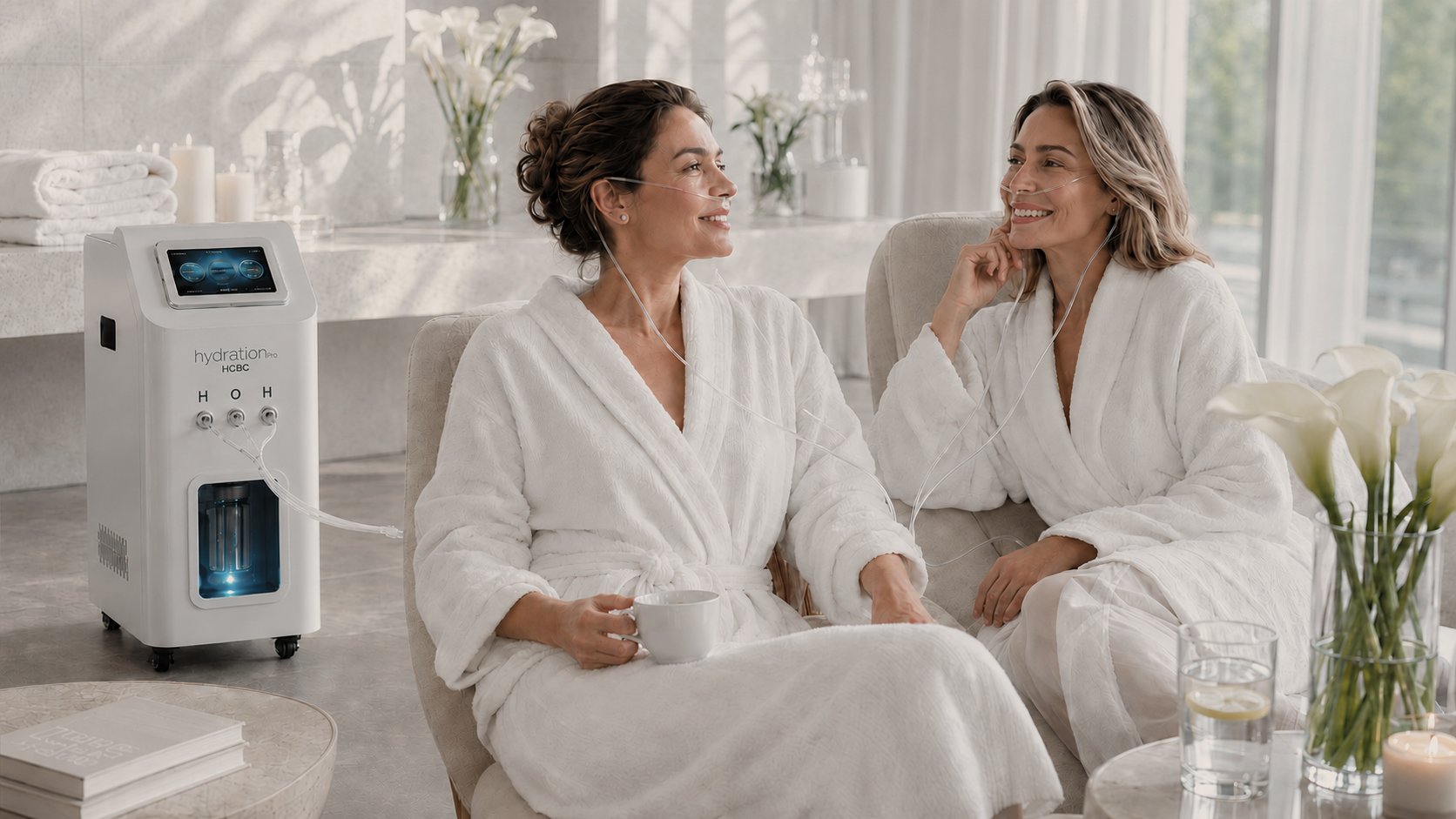 Professional wellness services routine