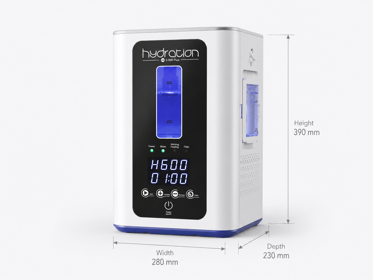 Hydration-H₂ S 900 Plus